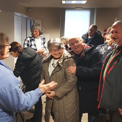 Public convaincu et admiratif